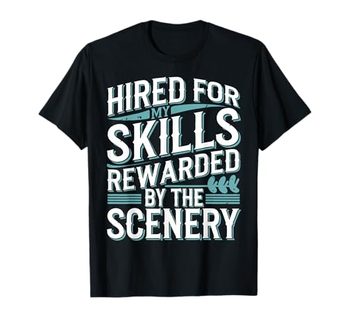 Skilled Pool Guy Scenery Pool Cleaning T-Shirt