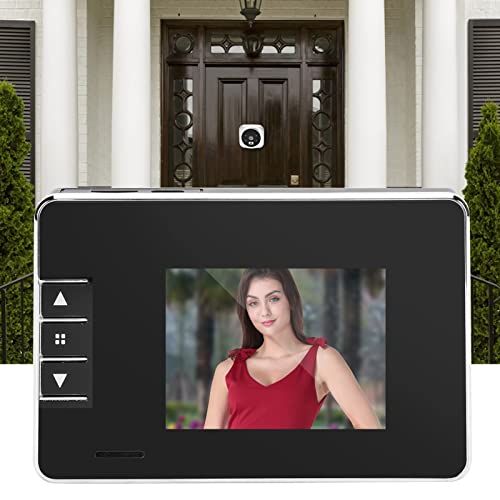 Visor de porta, tela LCD TFT de ângulo amplo de 120 ° e campainha visual inteligente para segurança