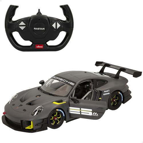 ColorBaby Rastar - Coche teledirigido, Porsche 911 GT2 RS Clubsport 25, Licencia Oficial, Escala 1:14, con luz, Coches teledirigidos, Vehículo radiocontrol, Control Remoto (41275)