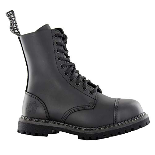 Pointure: EU 41 / UK 7 / US 8 Grinders Stag CS Derby Boot Black Womens Boots Size 7 UK