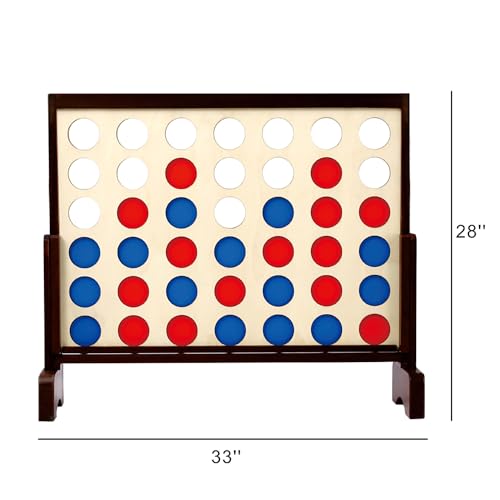 Juego gigante de 4 en línea para exterior e interior miniatura 2