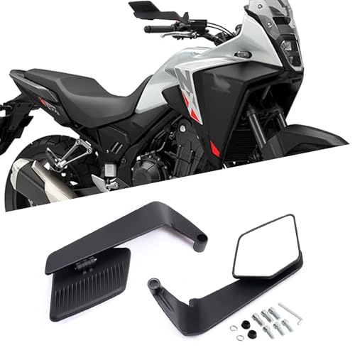 HUANGCJCJ For NX400 NX500 CB500X CB400X 2025 I[goC߉\ȃobN~[܂肽݃obN~[EBOtN^[X|C[TCh~[ nx400 nx500 cb500x cb400x 2018-