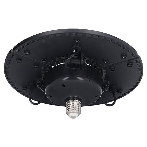 LED Bay Light 60W Foldable with Adjustable Panels, E26 E27 Garage Light, 288 High Brightness Beads for Garages, Warehouses