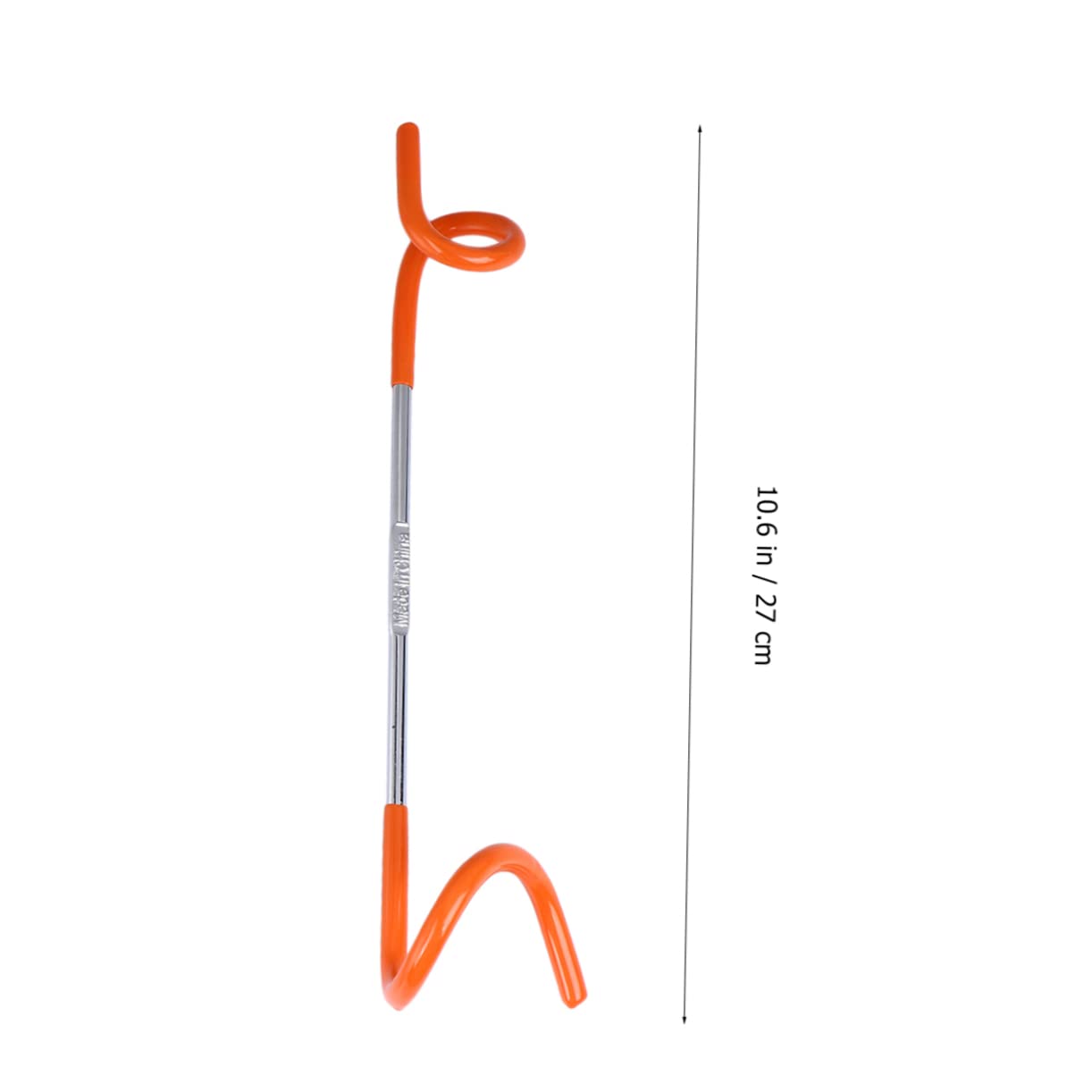 SUPVOX 2 Pack Tent Light Hooks Stainless Steel s Shape Outdoor Camping Tent Accessories Easy Install Durable Random Color