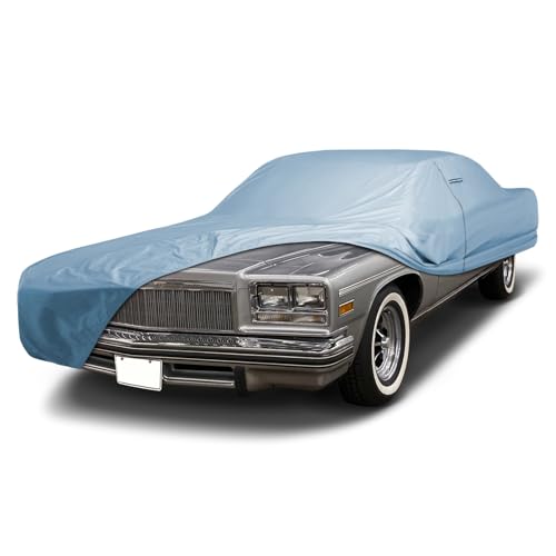 Image of iCarCover Premium Car Cover for 1971-1976 Buick Electra Heavy Duty Waterproof All-Weather Automobiles Custom Fit Indoor Outdoor UV Snow Protection Covers with Straps and Bag