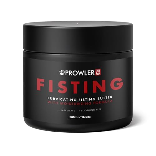 Prowler RED Fisting Butter 500ml Premium Personal Lubricant | Rich Butter Texture Smooth Long-Lasting Formula Fragrance-Free Anal & Penile Application - Packaging May Vary