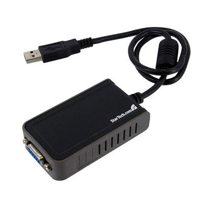 USB to VGA Display Adapter USB2VGAE3 By: Startech.com Notebook Bags