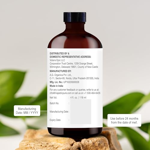 Majestic Pure Essential Oil with Glass Dropper - 100% Pure and Natural - Essential Oils for Diffuser, Aromatherapy, Soap and Candle Making, Clove Essential Oil, Clove Oil, 4 Fl Oz