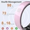 findtime Smart Ring Blutdruckmessung Smartring Herren Damen Fitness Ring Tracker Blutdruck Android IOS Fitnessring Smarter Ring Schlafring Fitnesstracker Schrittzähler Aktivitätstracker