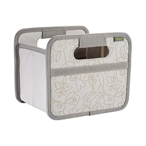 Meori - Caja Plegable (poliéster), diseño Floral, Color Dorado Cover