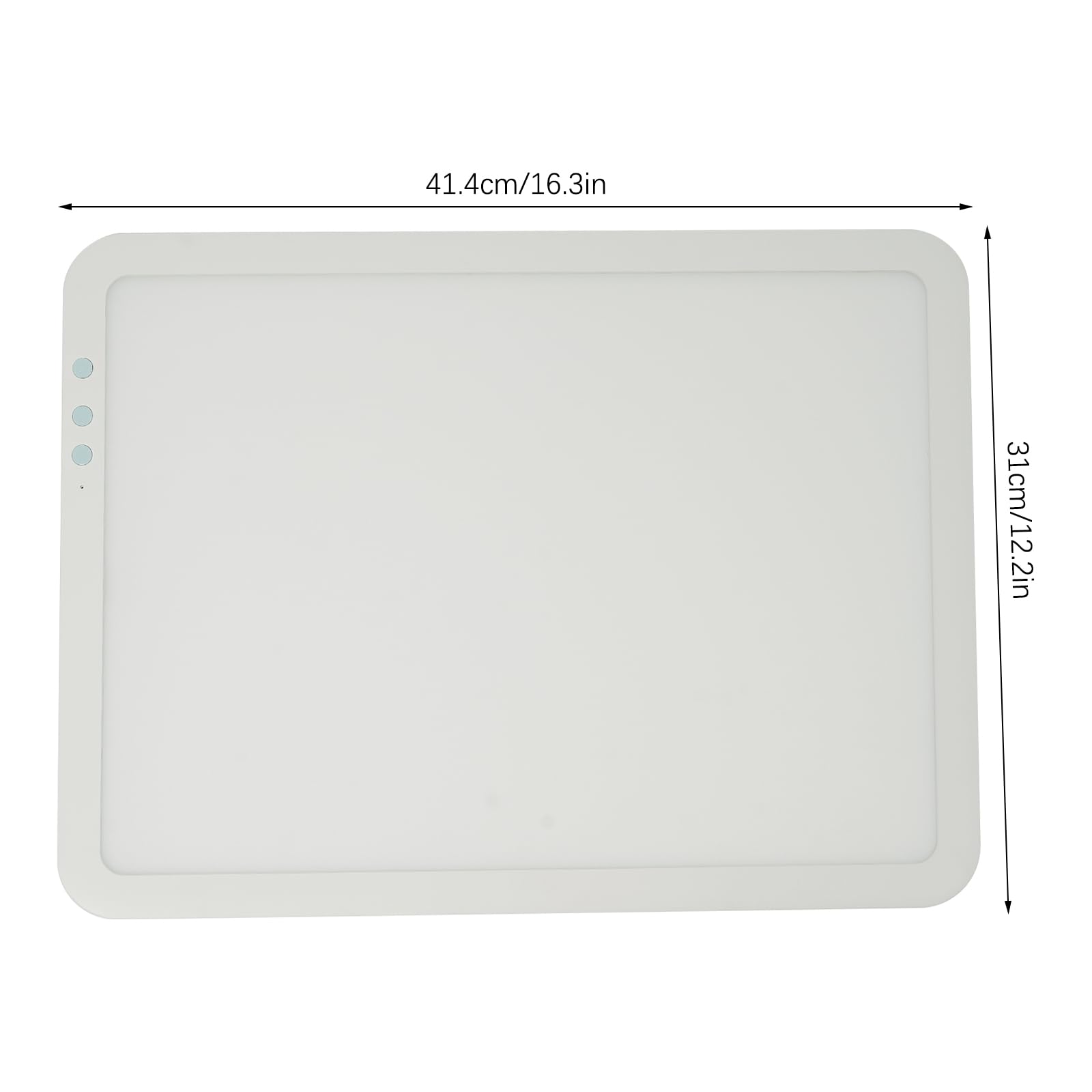 Rechargeable A3 Light Pad LED, Adjustable Brightness Tracing Light Box with 3 Colors, Portable Wireless Light Board for Diamond Painting Sketching and Drawing