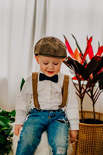 Born to Love Scally Cap Toddler and Boy's Hat Tan and Brown Newsboy Cap for Kids4