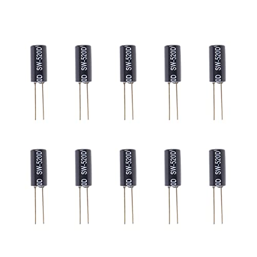 Tool Part for SW-520D Vibration Sensor Metal Ball Tilt Shaking Switch Roller-Type Tilted Vibration Sensing Single-Directional Trigger Switch