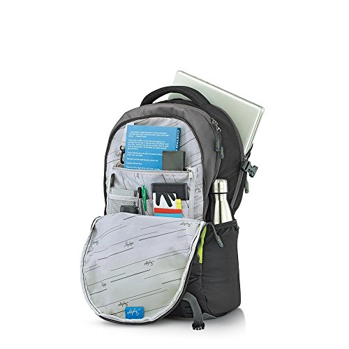 Image of Skybags Teckie 04 Black 34.5 cms Laptop Backpack with Raincover