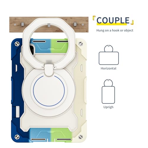 Funda para Honor Magic Pad 2 de 12.3" con soporte giratorio 360 y correa 4