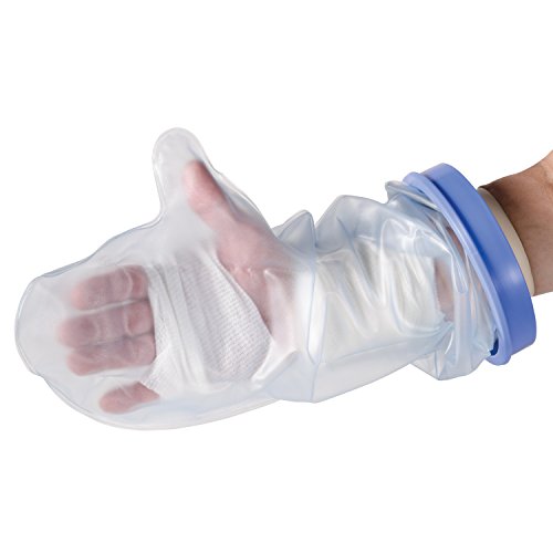 DMI Hand Cast Cover, Adult Clear Waterproof Hand Cast Cover, 18