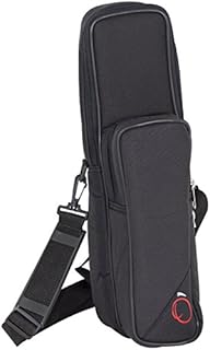 Ortola 6577-001 - Funda flauta pata de si y flautin, color negro