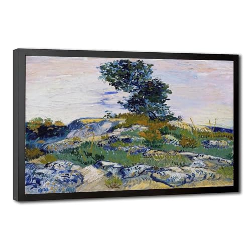 The Rocks de Vincent Van Gogh : Toile tendue artistique pour une ambiance inspirante