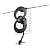 Antennas Direct ClearStream 2V Indoor Outdoor TV Antenna UHF VHF Multi-Directional, 60+ Mile Range, 4K 8K UHD, NEXTGEN TV – w/Reflector, 20-inch Mast