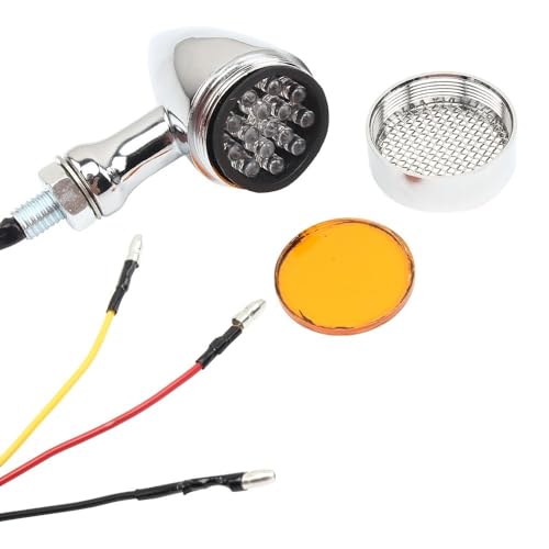 Luces intermitentes traseras de motocicleta 12V para Harley Street Glide y Super Tail