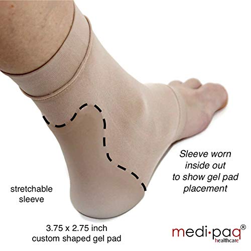 Gel Ankle Heel Support - Soothe and protect