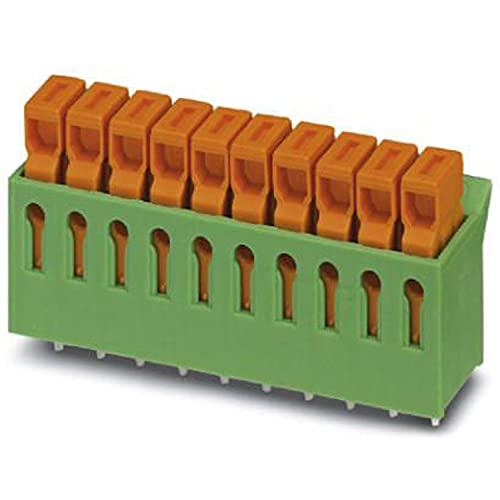 PHOENIX CONTACT IDC 0,3/6-3,81 Leiterplattenklemme, 5 A, 160 V, 0,34 mm² Nennquerschnitt, Grün, 6 Anzahl der Potenziale, IDC 0,3 Artikelfamilie, 3,81 mm Rastermaß, 3,4 mm Pinlänge, 50 Stück