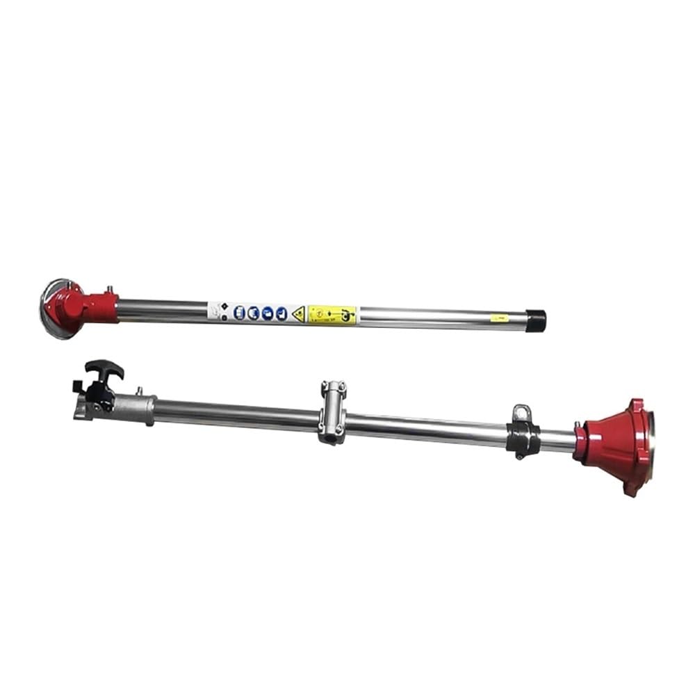 Eje de 9 Dientes, Tubo Trabajo Eje Dividido 26 mm con Caja Engranajes y Placa transmisión, Apto for desbrozadora Parte(U Handle)