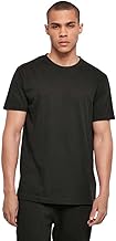Build Your Brand Men's T-Shirt Basic Round Neck Basic Men's T-Shirt with Crew Neck Cotton Regular Fit Sizes XS - 5XL