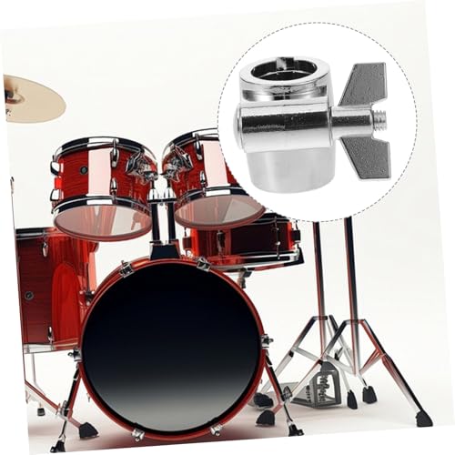 Abrazadera de montaje para cowbell para bombo, soporte versátil para percusión, hardware para batería duradero miniatura 3