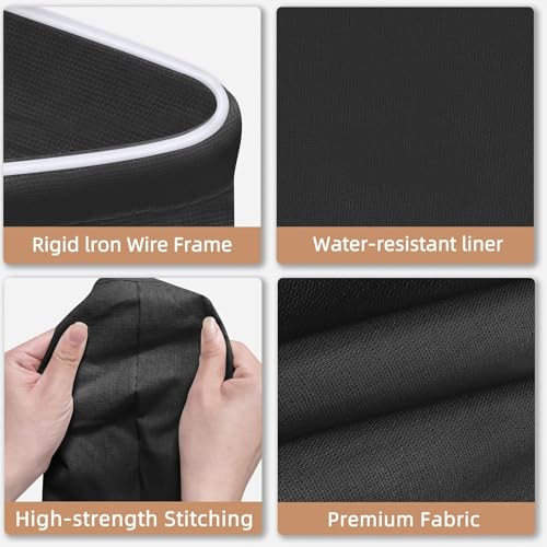 Panier à linge | Organisateur de rangement pliable 80L pour maison - 8