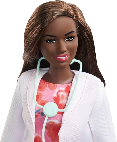 Muñeca Barbie doctor 30 cm con estetoscopio miniatura 4