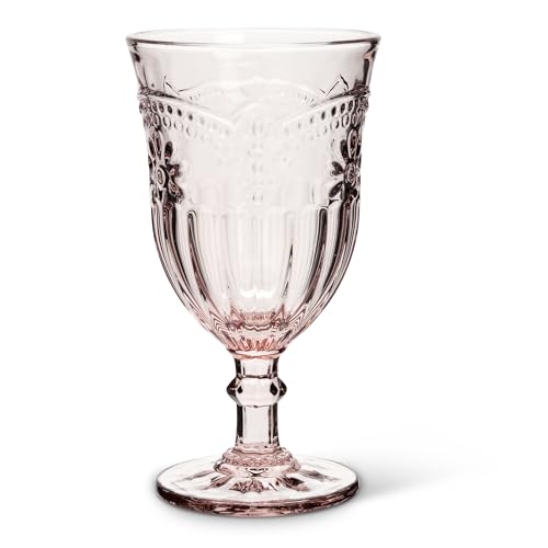 Abbott Collection 27-Desiree/GOB Flower Wine Goblet, 1 Count (Pack of 1), Pedestal Dish - Image 3