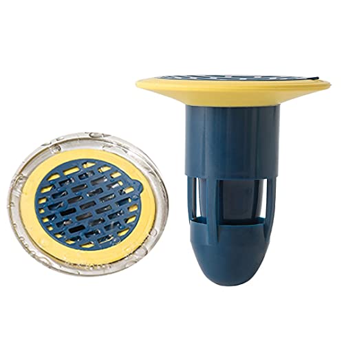 Backflow Floor Drain Preventer Shower Floor Drain Valve Sewer Drainage Insert Drain Plug Drain Core One Way Drain Valve Sewer Core(1.5-2.9in Hole)