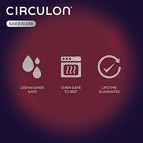 Circulon Nonstick Roasting Pan / Roaster With Rack - 17 Inch X 13 Inch, Gray #TOP7