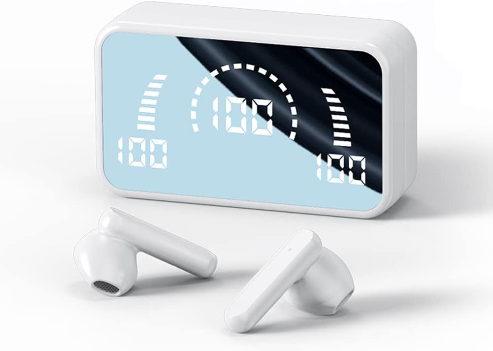 S20 Wireless Earphones with Mirror Surface, Battery Kuwait Ubuy