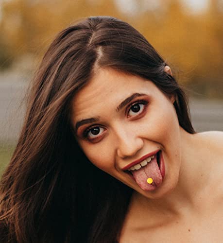 30-200Pcs 14G Surgical Steel Tongue Rings for Women Stainless Steel Nipple Rings Barbell Body Piercing4