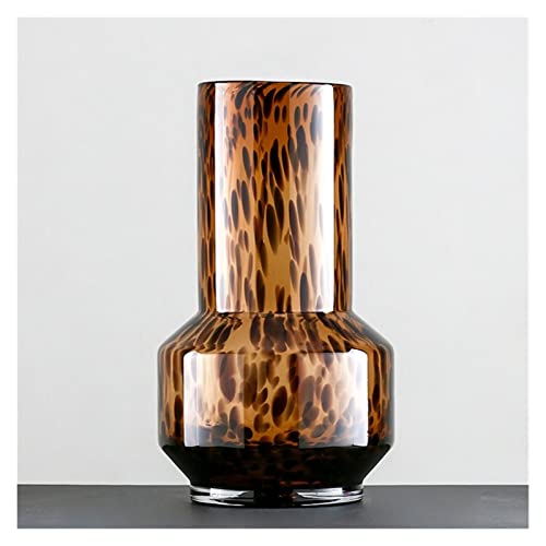Vase en verre de Bohême YRYRYW décoratif pour sublimer vos bouquets