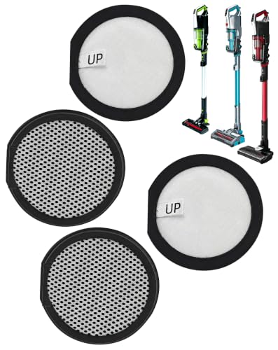 Confezione da 4 filtri dell'aria pre-motore S132, compatibili con Hoover