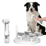5-in-1 Cordless Pet Grooming Vacuum & Deshedding Tool - Rechargeable All-in-One Brush with Vacuum for Cats and Dogs, 5 Attachments for Dematting, Shedding & Home Cleaning (new box)