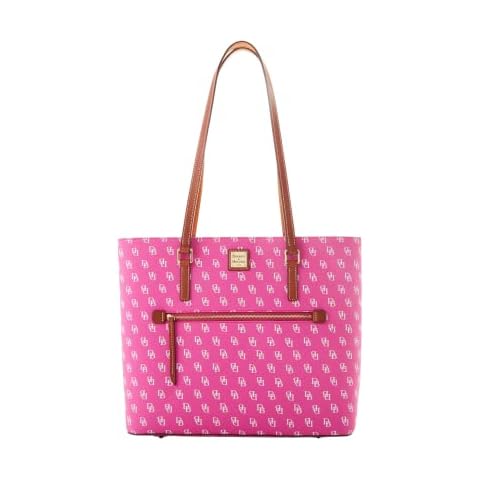 Dooney & Bourke Gretta Large Shopper Shoulder Tote, Fuchsia, L Cover