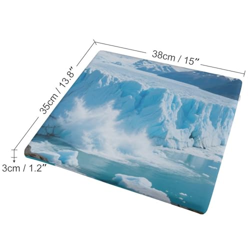 Cojín para silla de exterior glaciar Perito Moreno de formato cuadrado 38x35 cm 3