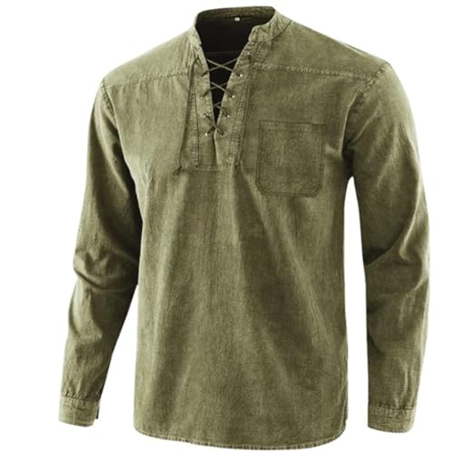 Chemise hawaïenne orange pour homme en coton mélangé coupe slim fit