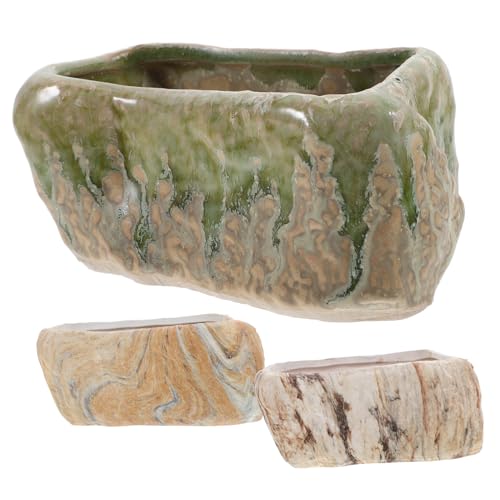 Mini pots céramique pour plantes grasses résistant à l'humidité de la maison - 2