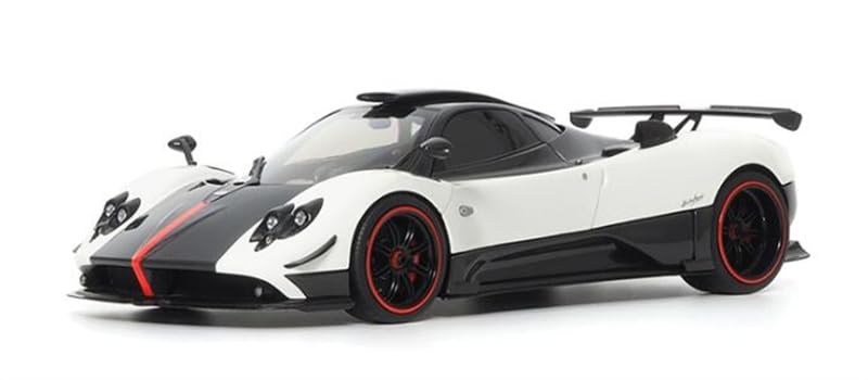 for Almost Real for Pagani for Zonda for Cinque coupe 2009 White 1:18 Truck Pre-built Model