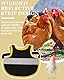 MOPZIJA hühnersattel,Huhn Weste, Wasserdicht Hühnersattel Warnweste für Hennen, Pet Reflective Vest, Einstellbar Henne Kleidung Geflügel Schürze Sattel für Haustiere-Schutzfeder für Huhn Und Ente