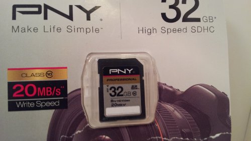 Pny 32 Gb Sdhc Flash Memory Card P-Sdh32G10-Efs2 #TOP1