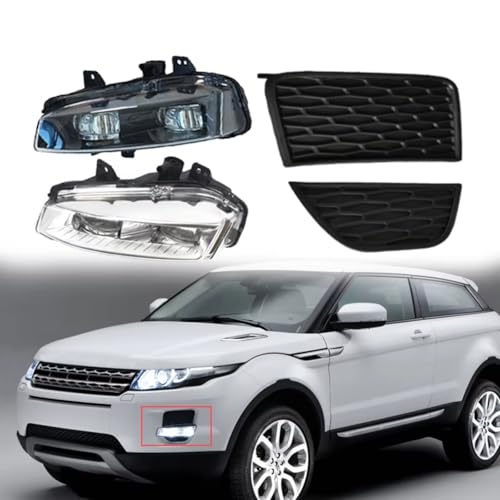 Feu brouillard Land Rover Range Evoque 2011-2015 droit calandre enjoliveur LED - 2