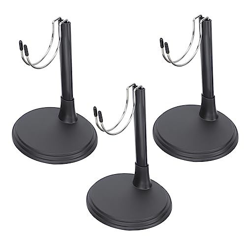 TOYANDONA 3 Piezas Soporte Muñecas Soporte Estable Exhibición de Base Ancha y Almacenamiento Muñecas
