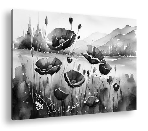 Impression d'art cadre en bois salon tableau mural 90x60
