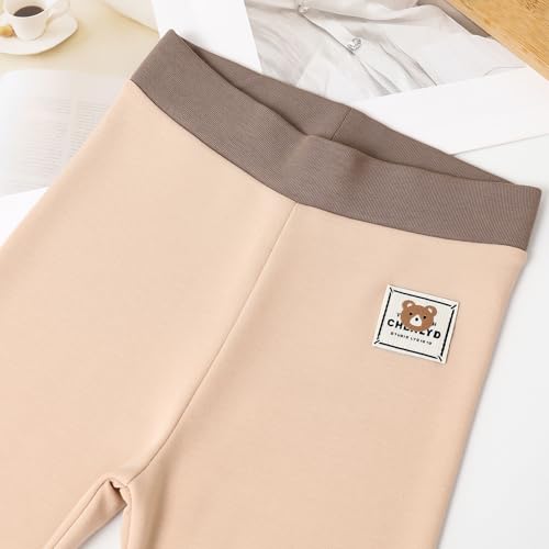 8 Pack Girls Leggings Yoga Pants for Kids Full Length Pants Toddler Girl Stretchy Leggings4